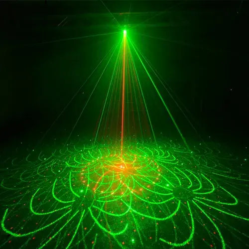 Equipo Proyector Luces Laser Rítmicas Con Control