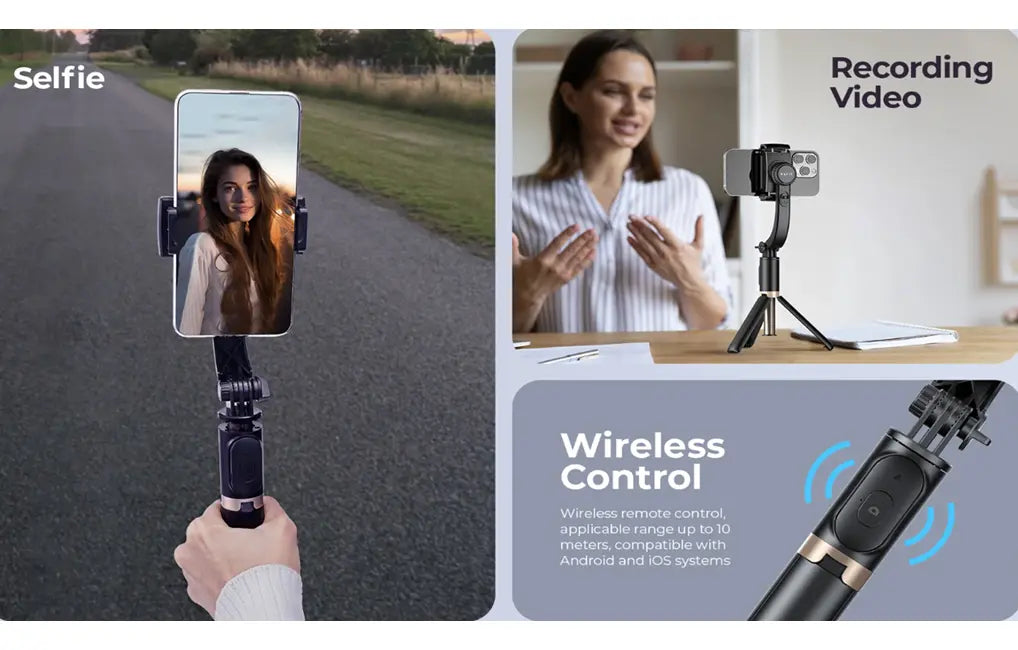 Estabilizador Gimbal Trípode Bluetooth Para Celular / HAVIT ST7606