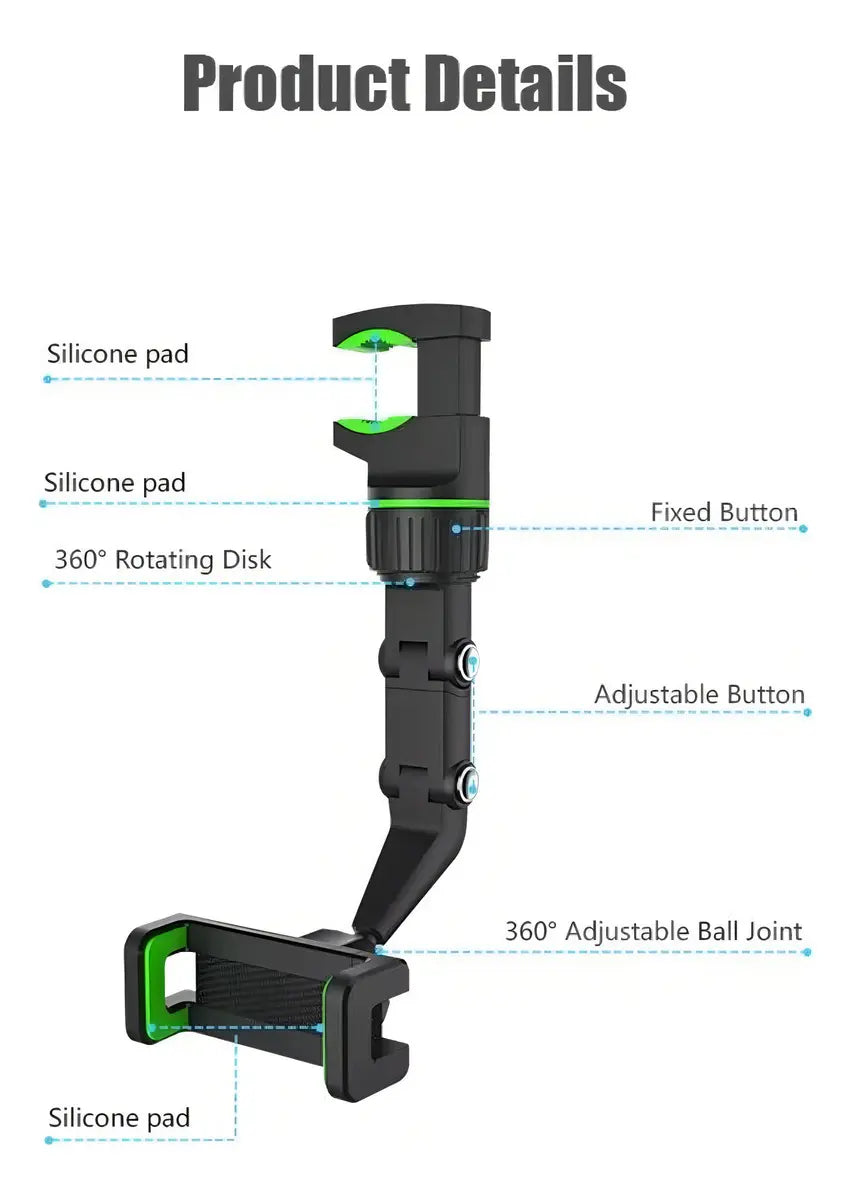 Soporte para Celular  Retrovisor