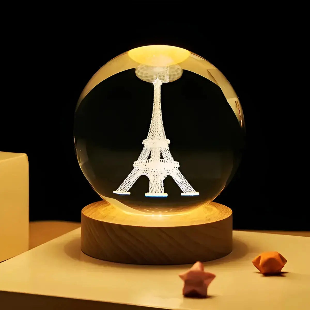 Lampara Veladora / Bola Cristal Luz Led