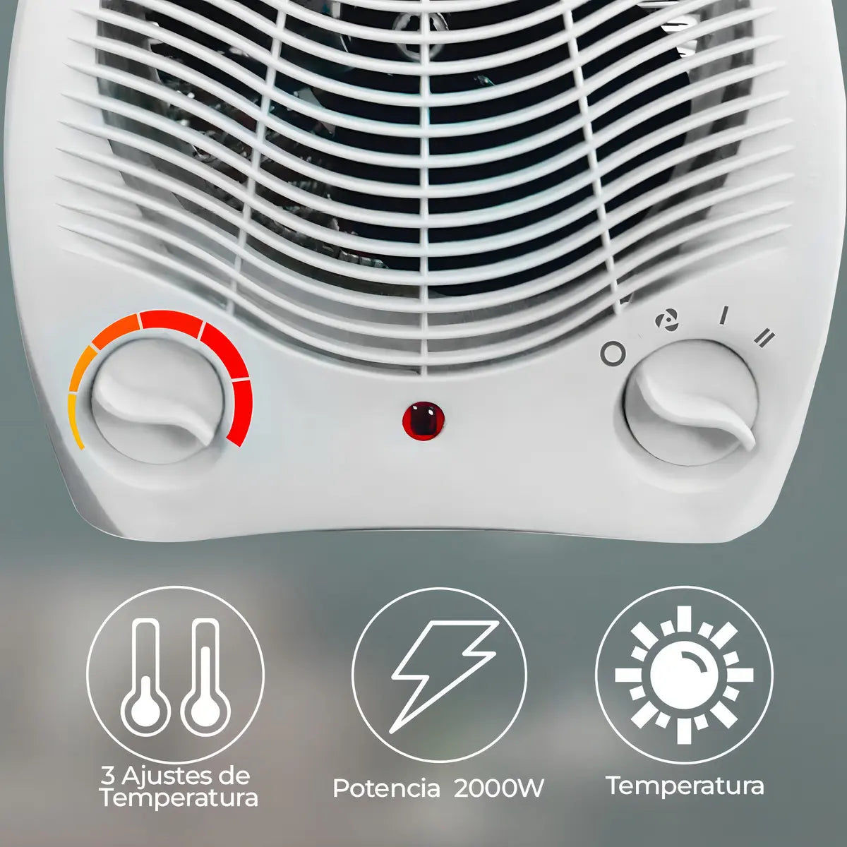 Caloventilador, PUNKTAL PK-3400 CF