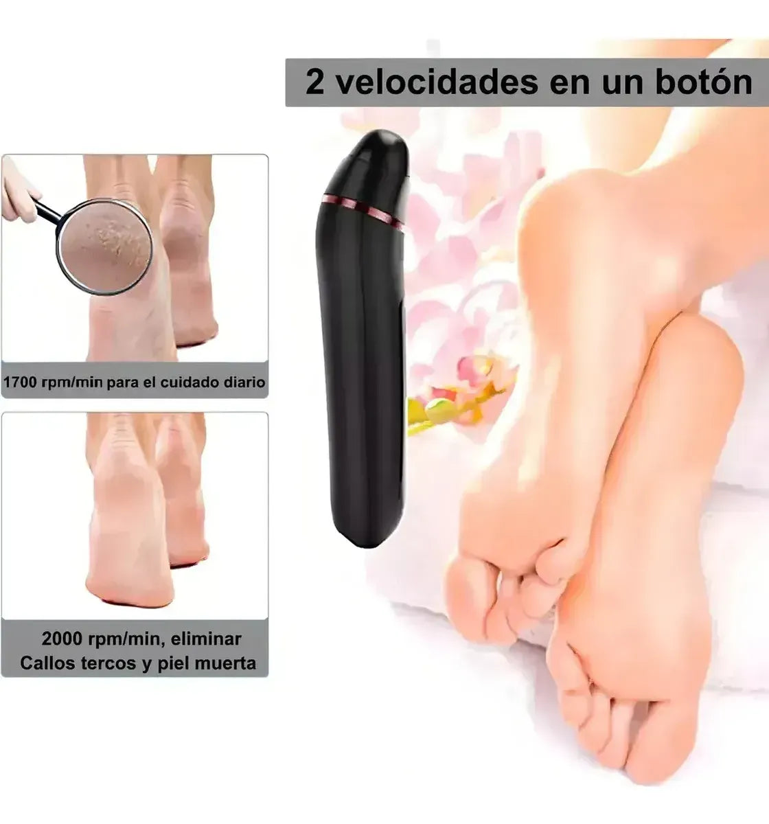 Kit Saca Callos Eléctrico