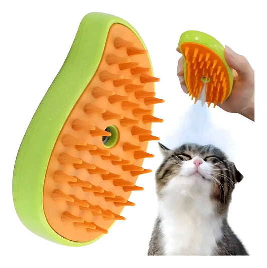 Peine / Cepillo con Vapor recargable Para Mascotas