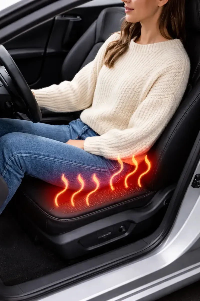 Funda Calentador de Asiento para Auto y Camioneta 12v