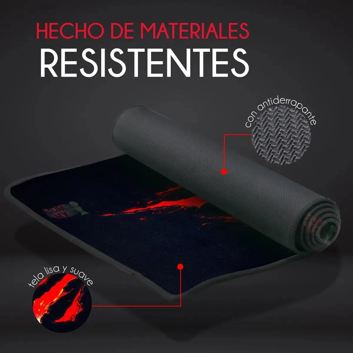 Mouse Pad gamer XL 30cm x 70cm x 3mm