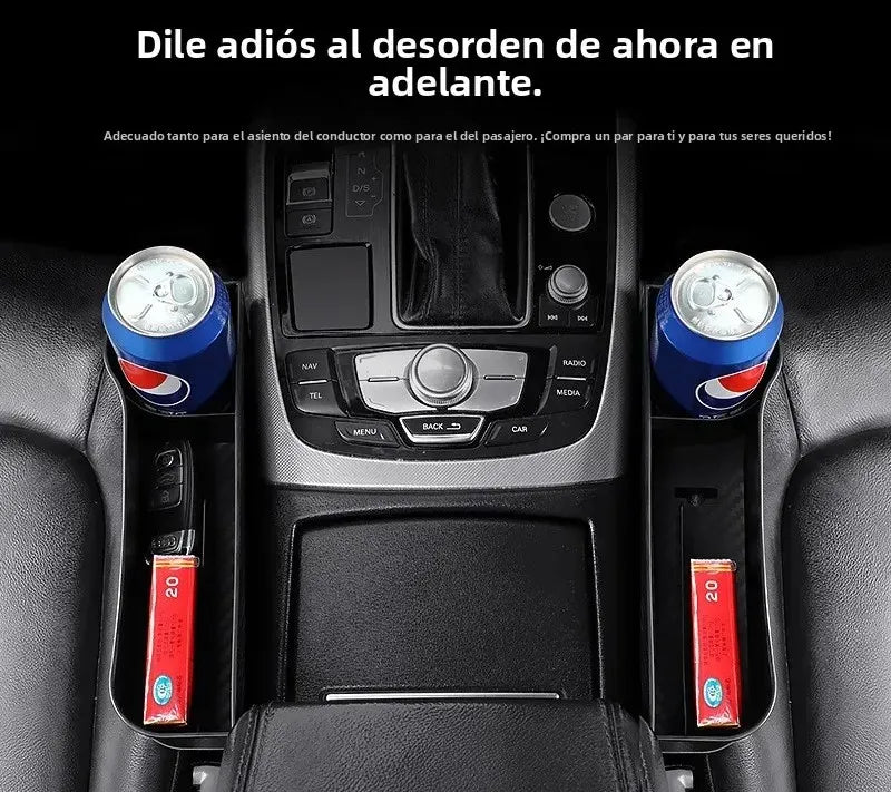 Par de organizadores Asiento Auto - Cuero PU