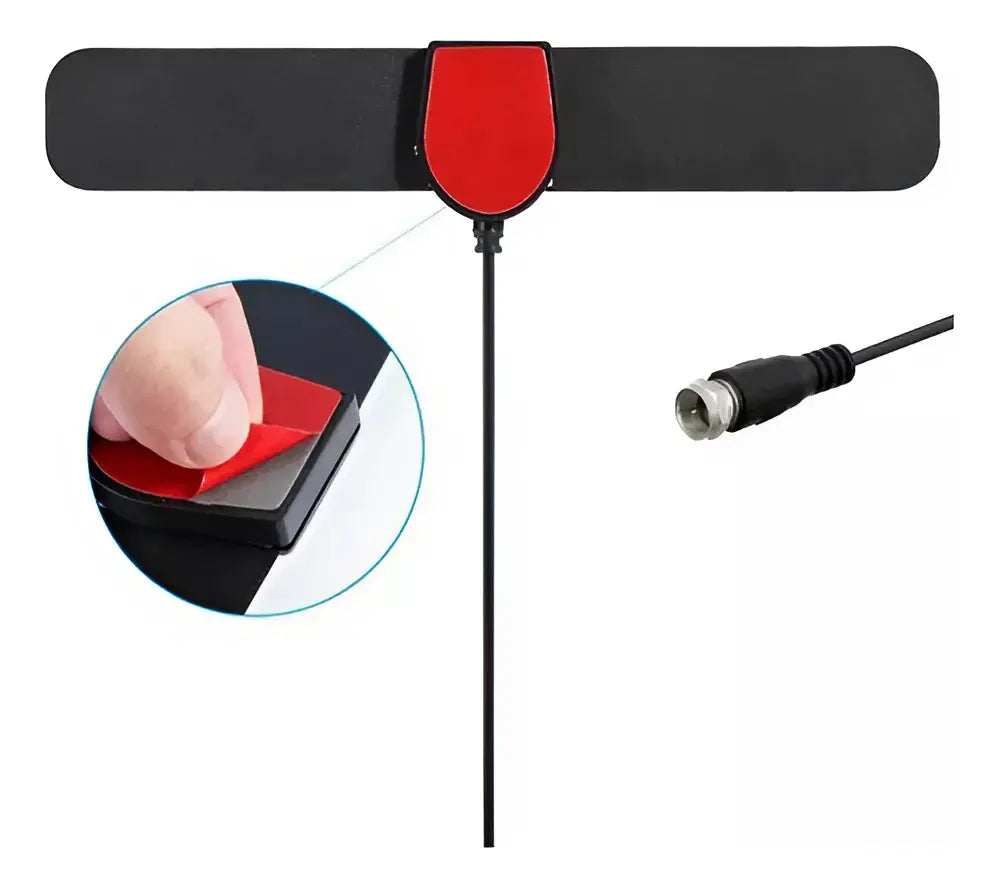 Antena TV Digital Abierta HD + Amplificador USB