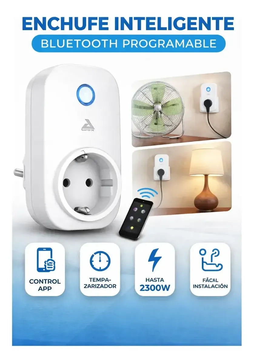 Enchufe Inteligente Wifi Bluetooth Para Hogar