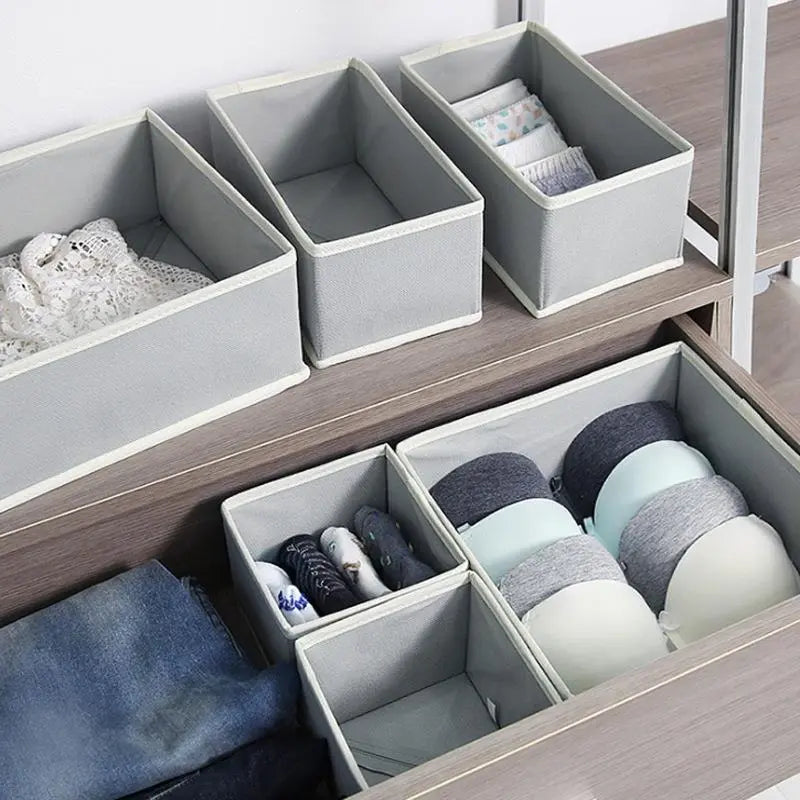 Set De 8 Organizadores De Ropa Y Accesorios