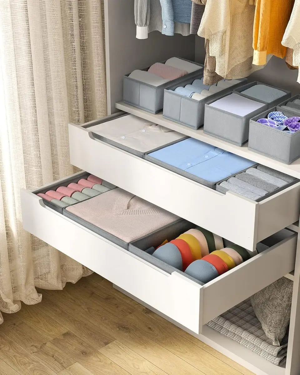 Set De 8 Organizadores De Ropa Y Accesorios