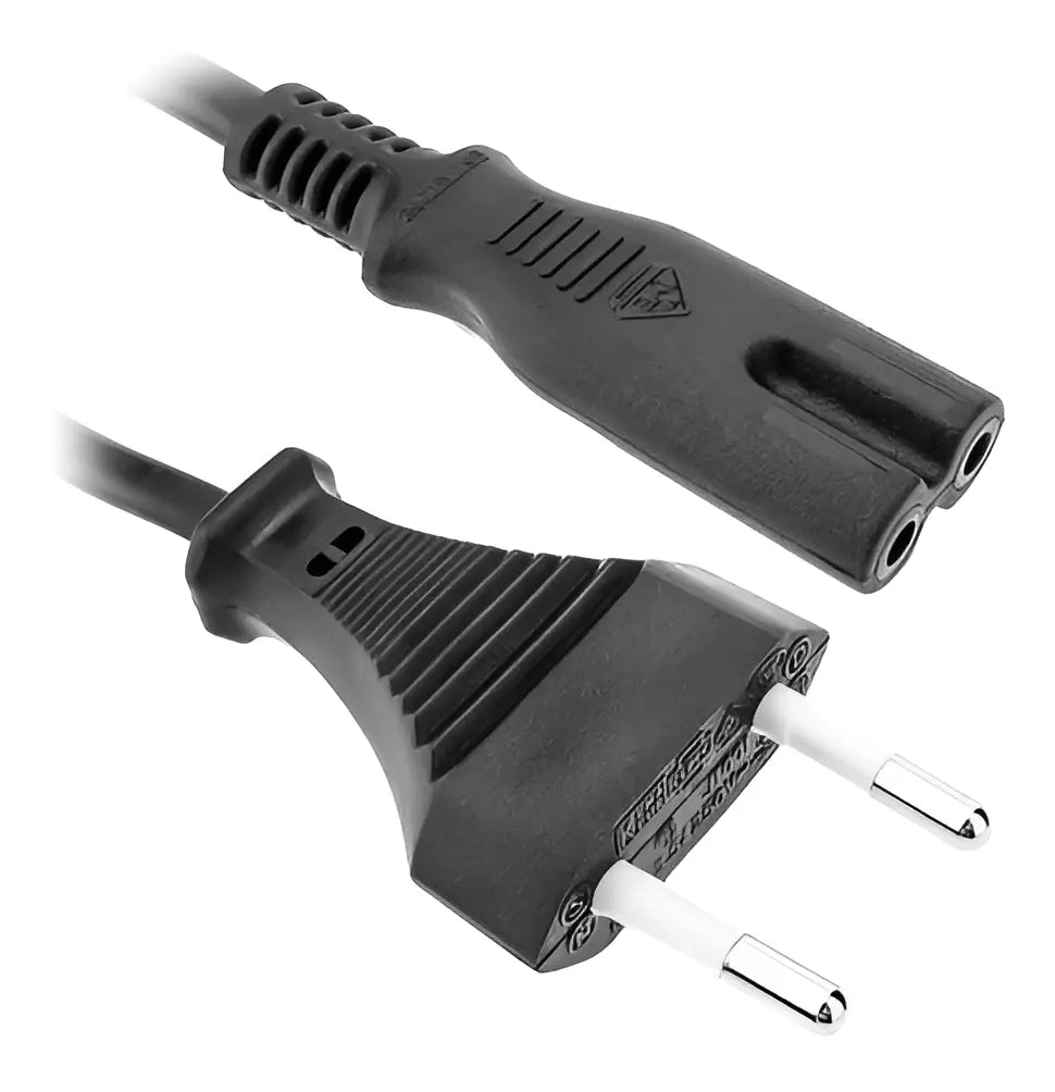 Cable De Poder Tipo 8 / 1.5 Mts