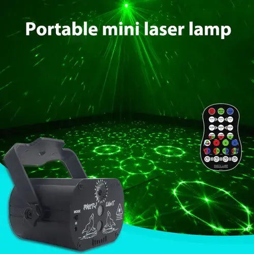 Equipo Proyector Luces Laser Rítmicas Con Control