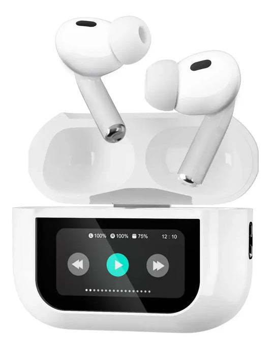 Auriculares Inalambricos Con Pantalla Anc + Enc