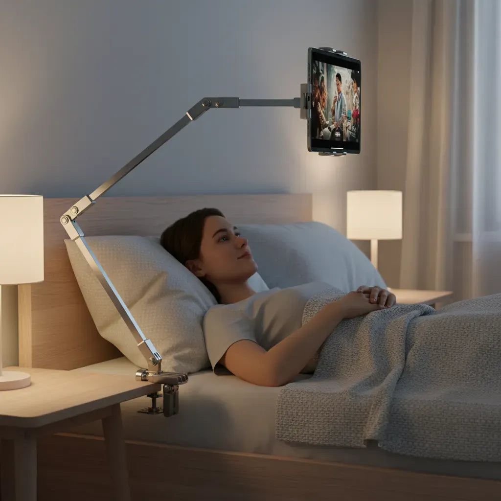 Soporte Brazo Flexible Con Morsa Para Celular y Tablet 50cm