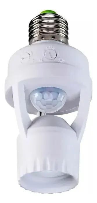 Portalámpara Con Sensor De Movimiento