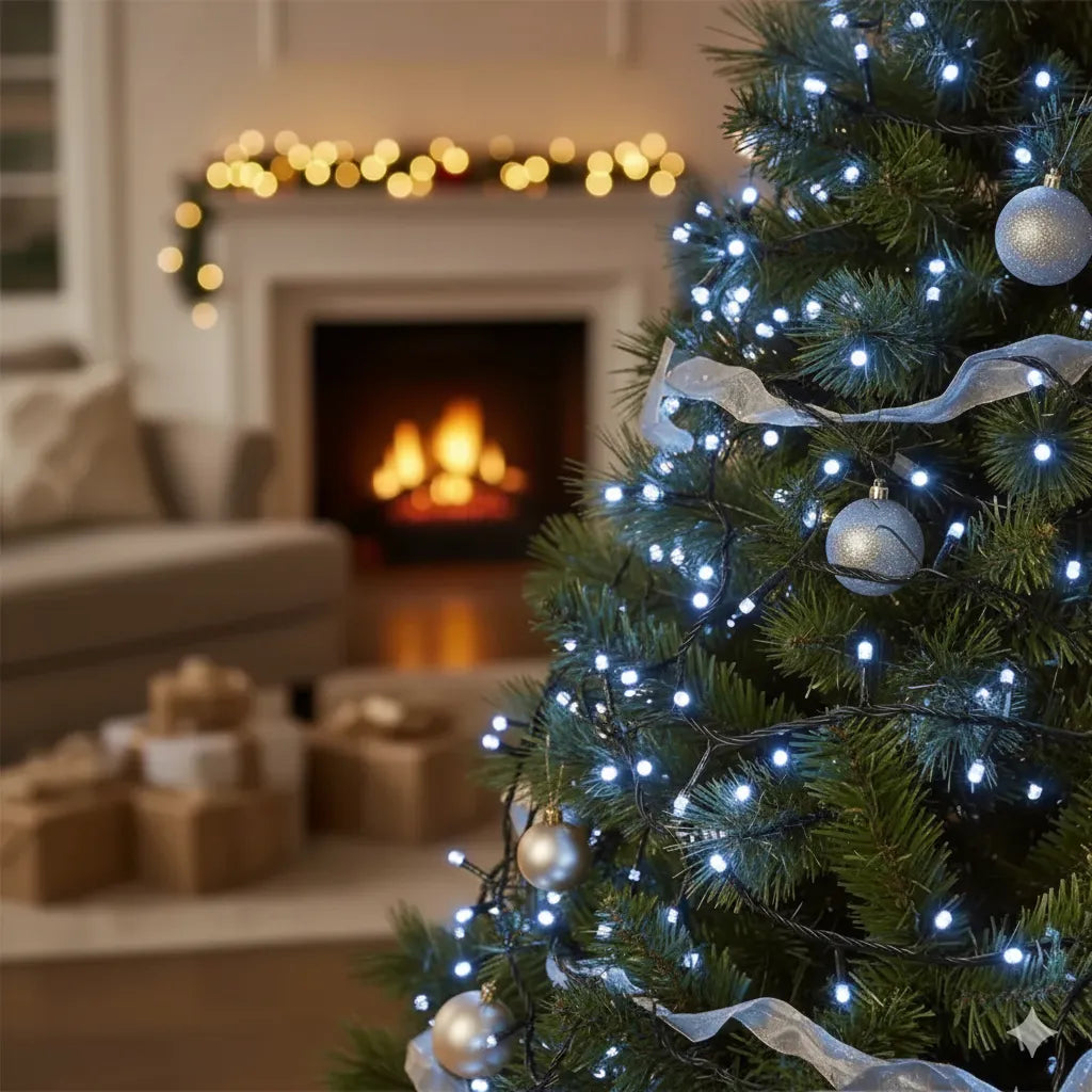 100 Luces Led Arbol Navidad | Variedad De Colores | 10m