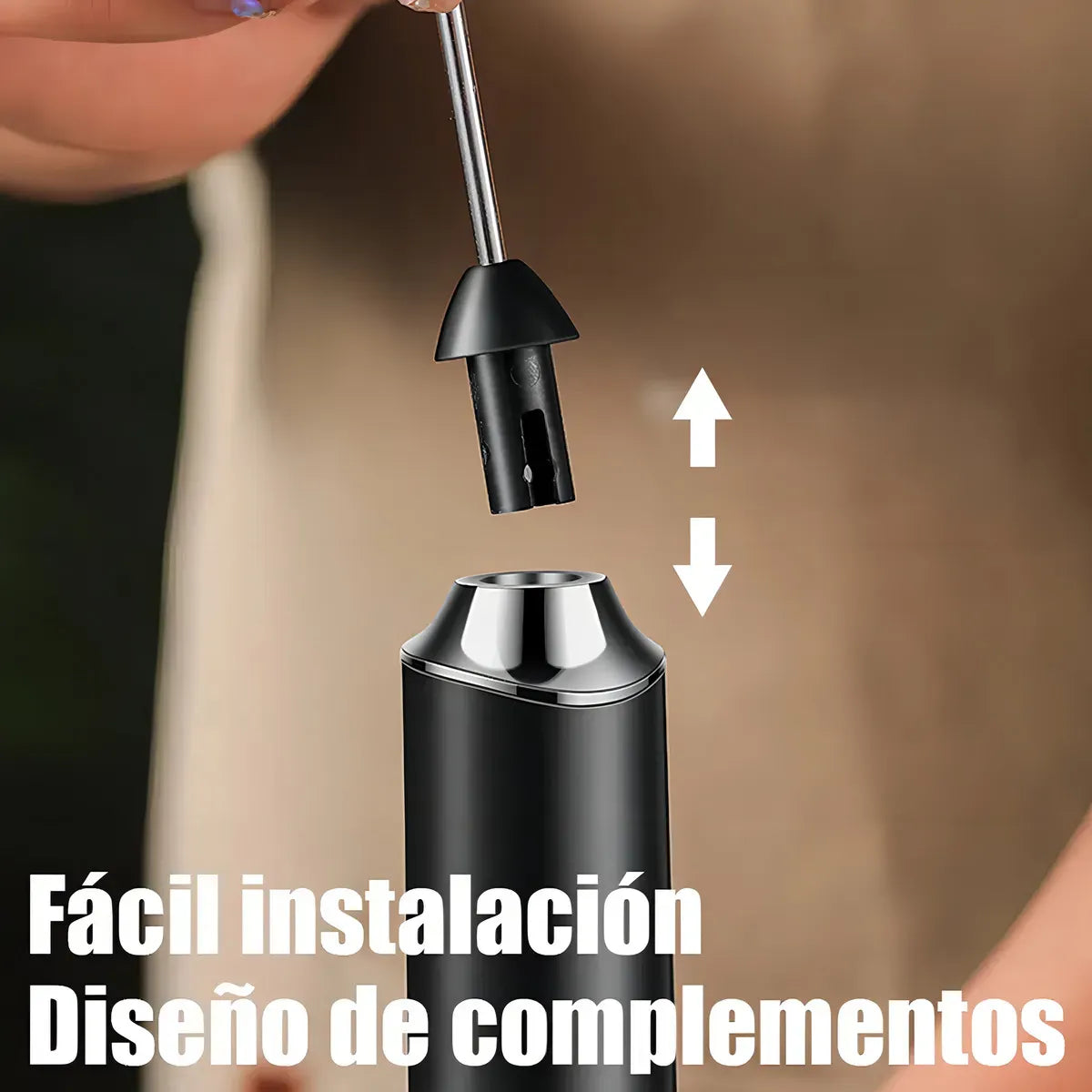 Batidor / Espumador De Mano Recargable
