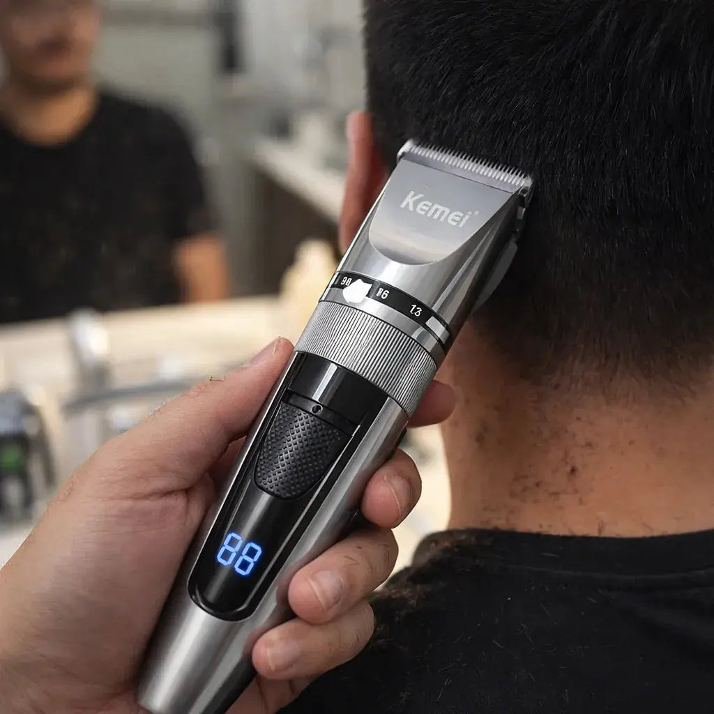 Maquina De Cortar Pelo, Profesional Kemei KM-5519