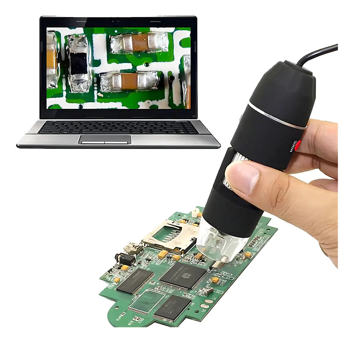 Microscopio Digital con Soporte