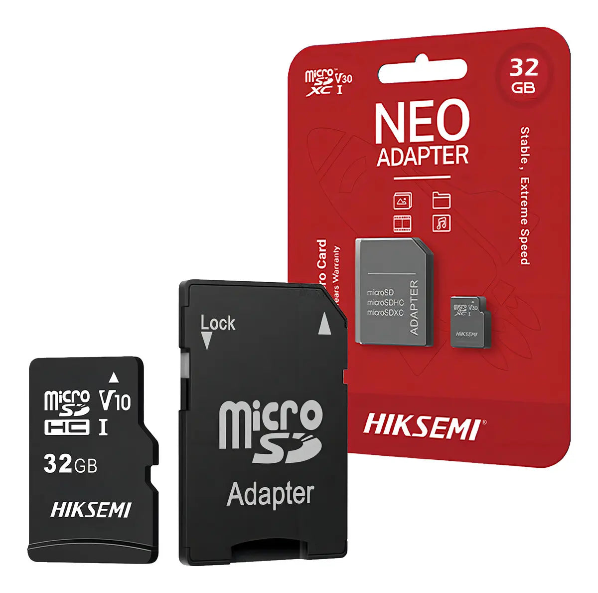 Memoria MicroSD HC32GB Class 10 UHS-I Full HD -  HIKSEMI