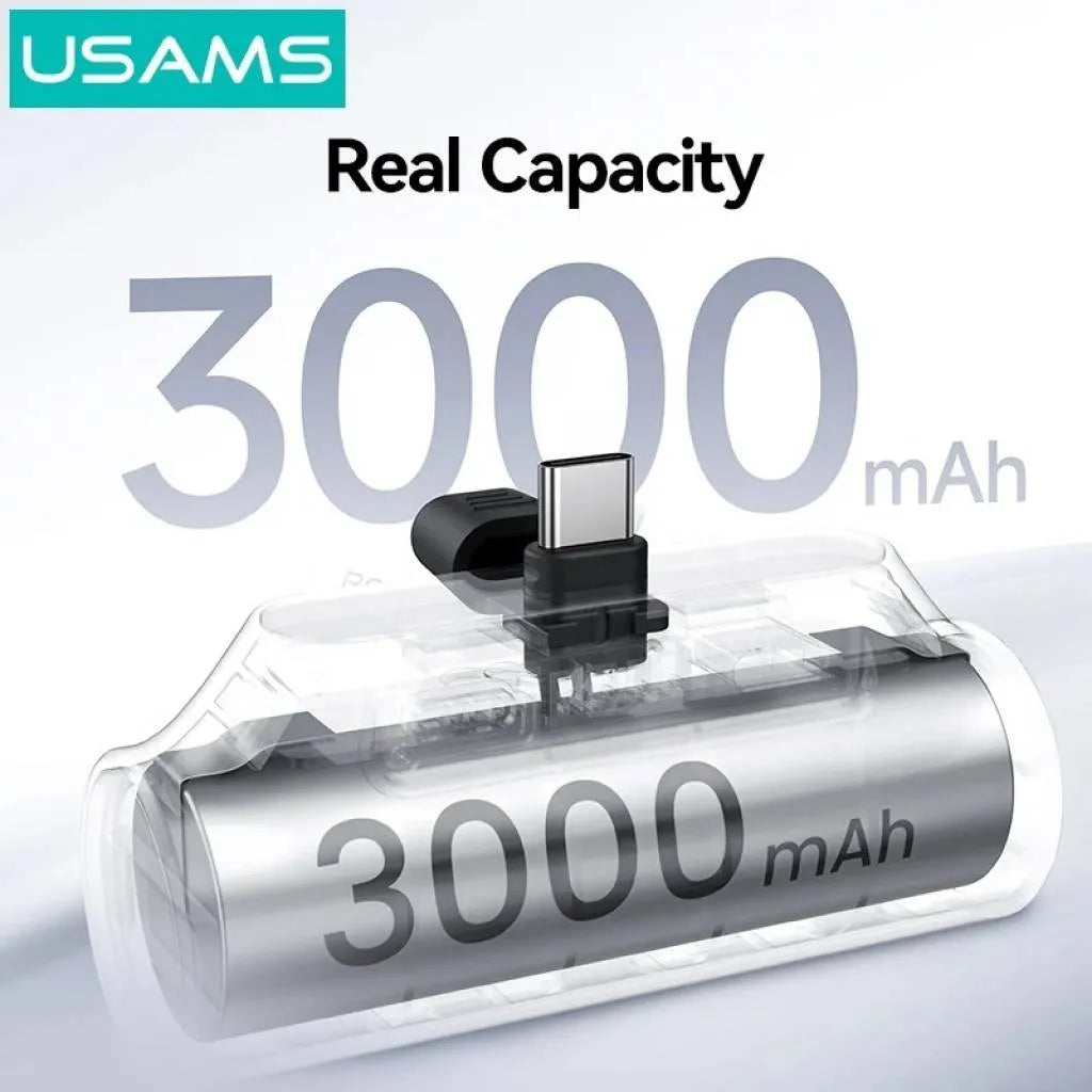 Mini Power Bank Tipo C 3000mah / 20w