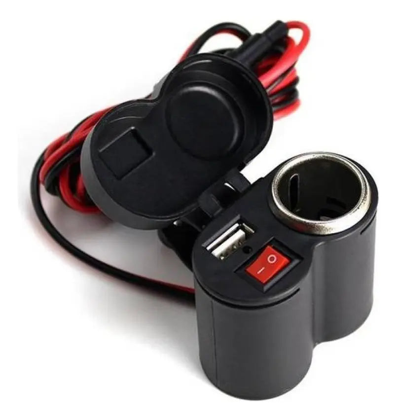 Cargador USB para Manillar De Moto