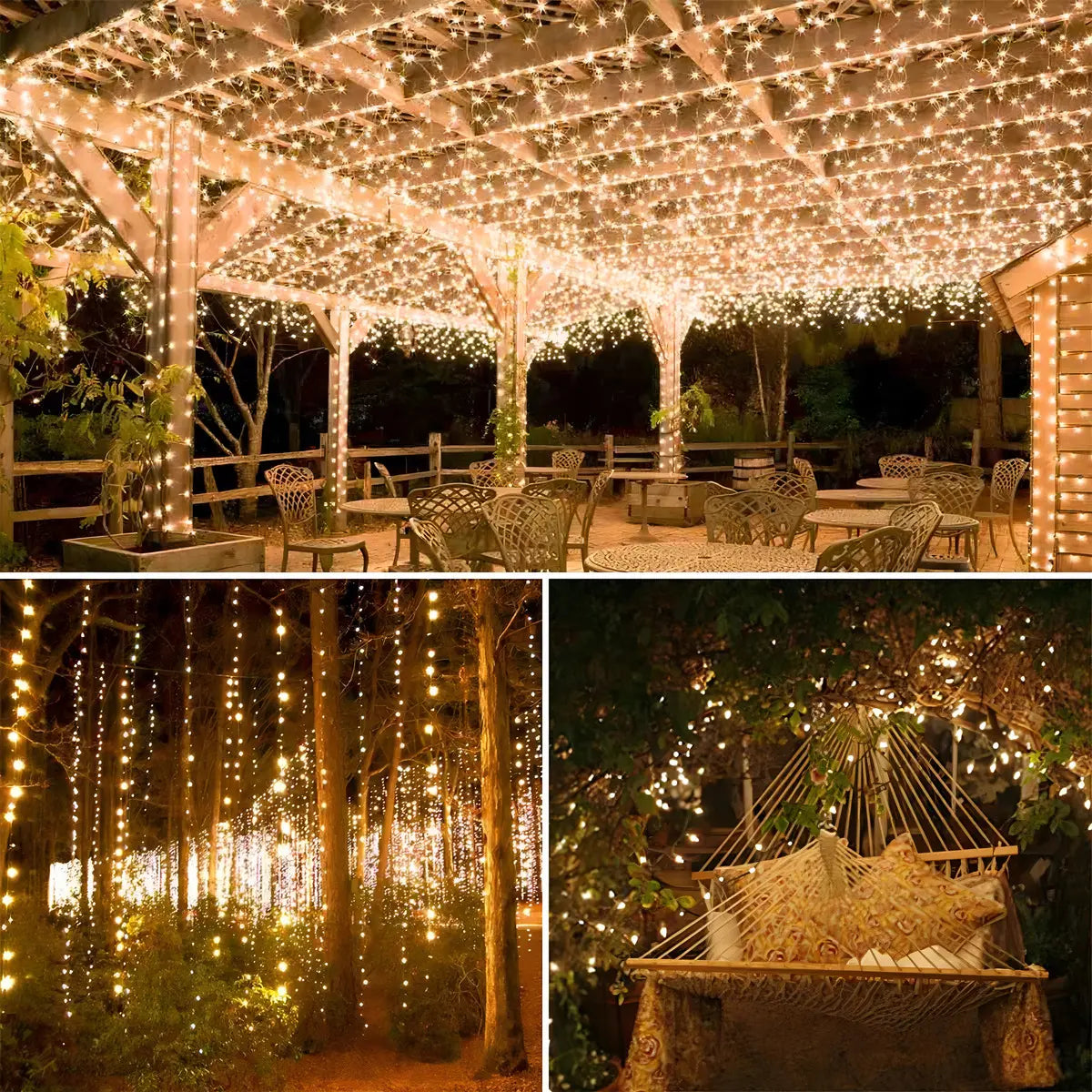 100 Mini Luces Led Solar / 12mts