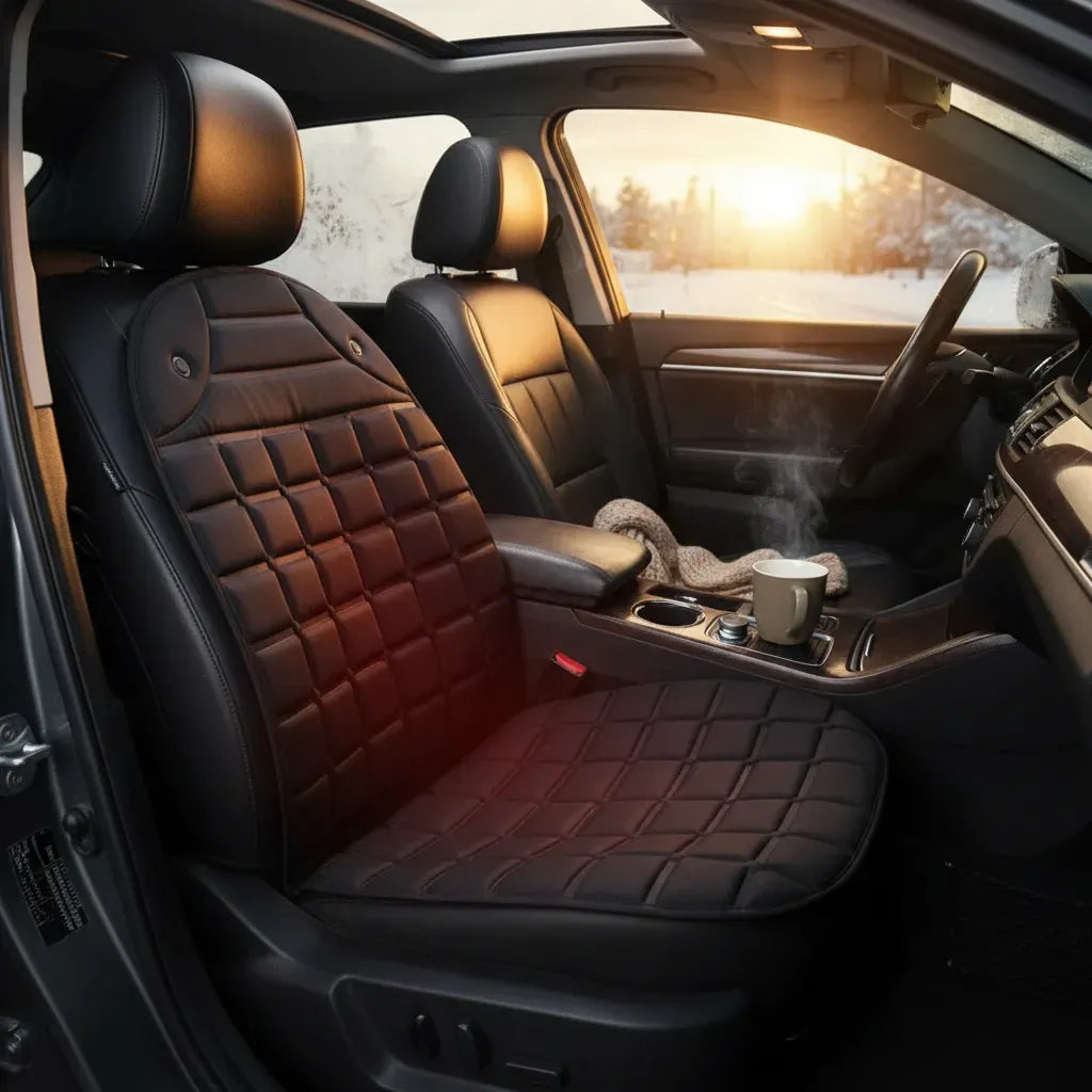 Funda Calentador de Asiento para Auto y Camioneta 12v