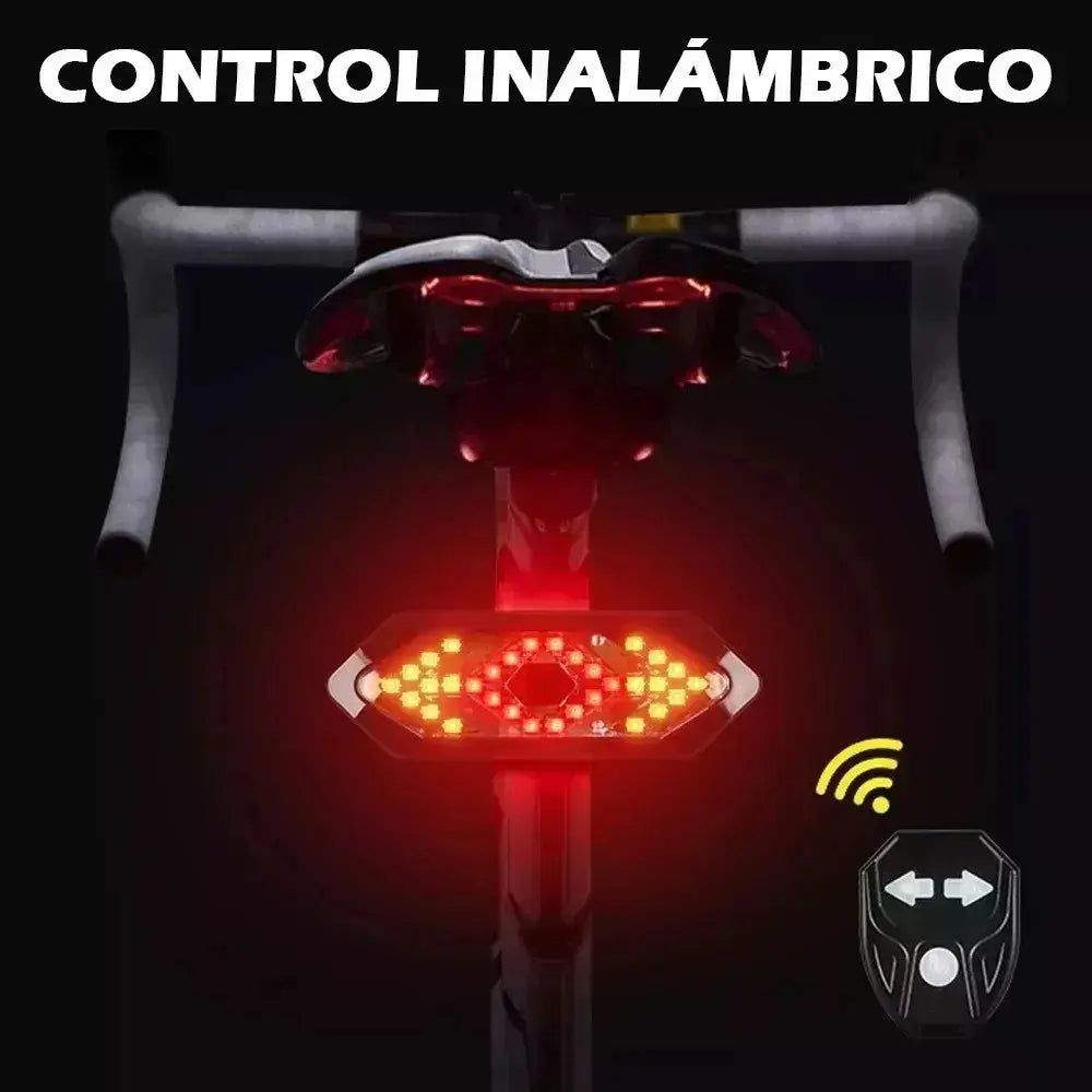 Luz Señalero Para Bicicleta con Control Remoto