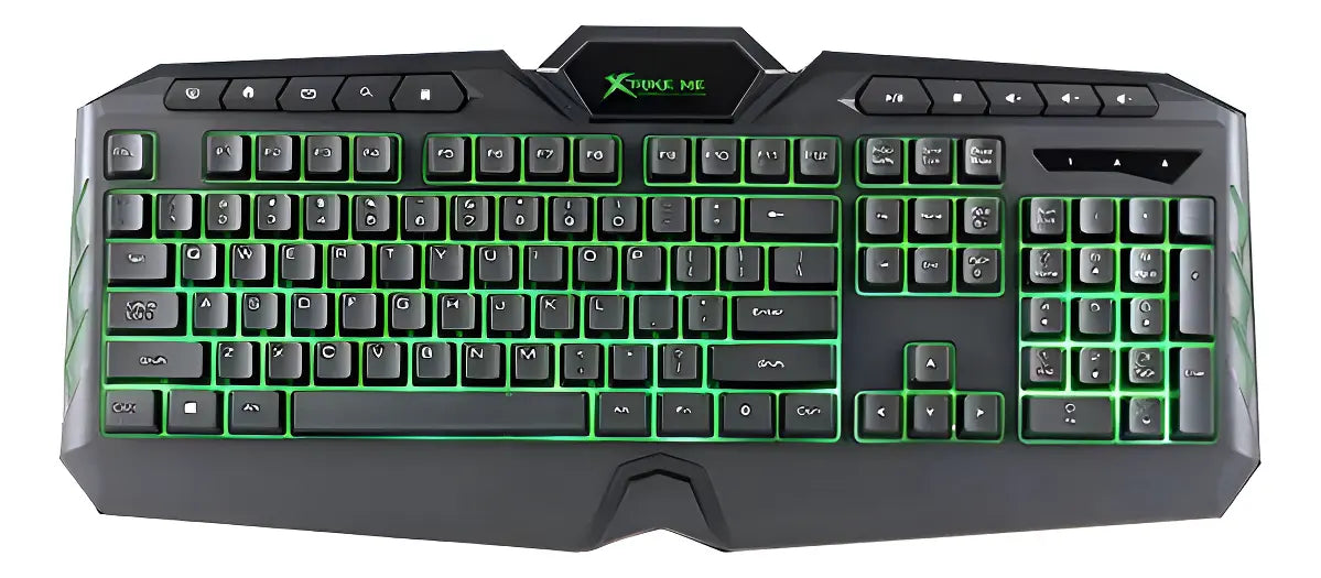 Teclado Gamer Xtrike Me Con Control Multimedia