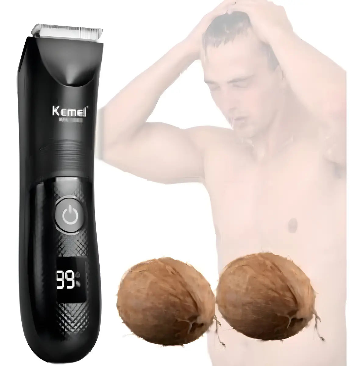 Afeitadora Intima Kemei Km-1845