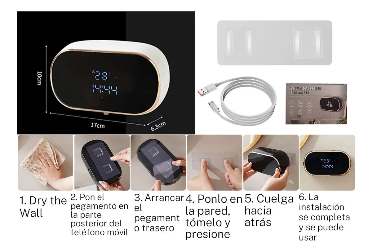 Dispensador de Jabón Automático