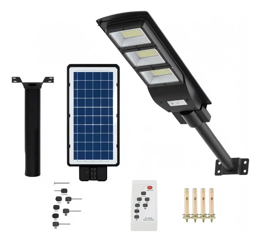 Foco Luz Led Solar Exterior Con Sensor De Movimiento 200w