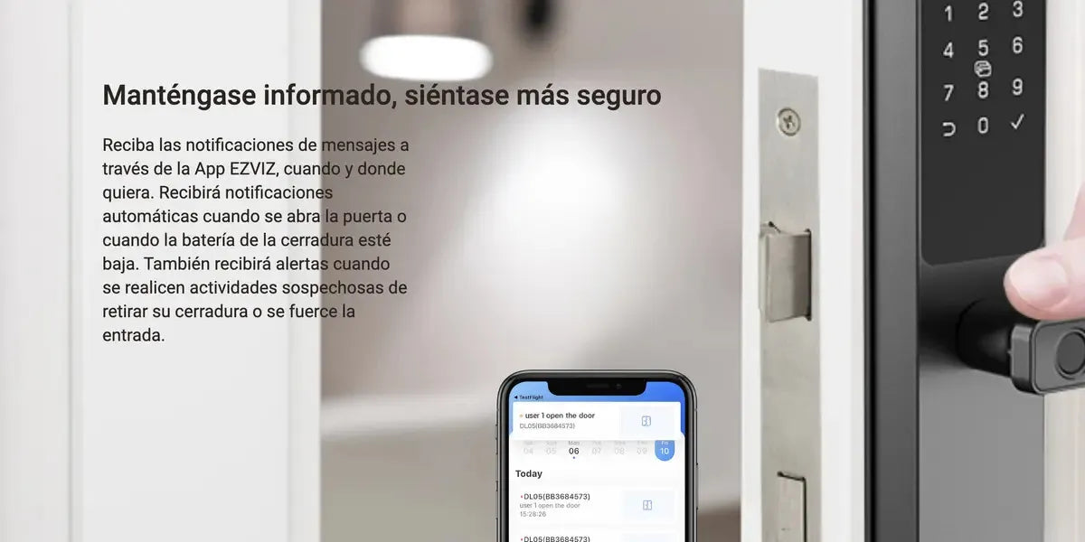 Cerradura Inteligente Biométrica Ezviz