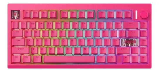 Teclado Mecánico Fantech Mk921 Rosie White