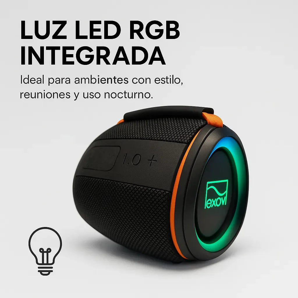 Parlante Bluetooth Portátil 8w - EKO.VI