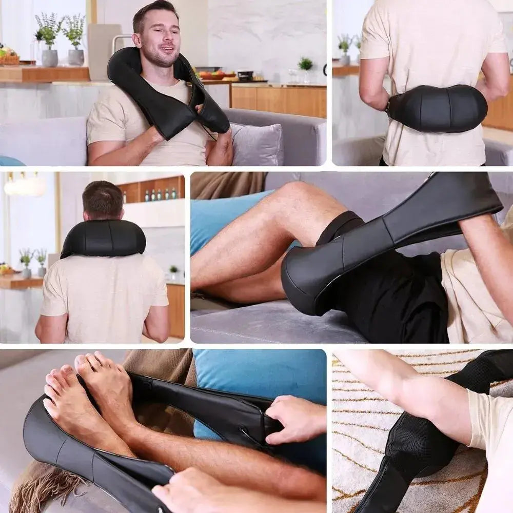 Masajeador Eléctrico Espalda / Cuello Con Temperatura