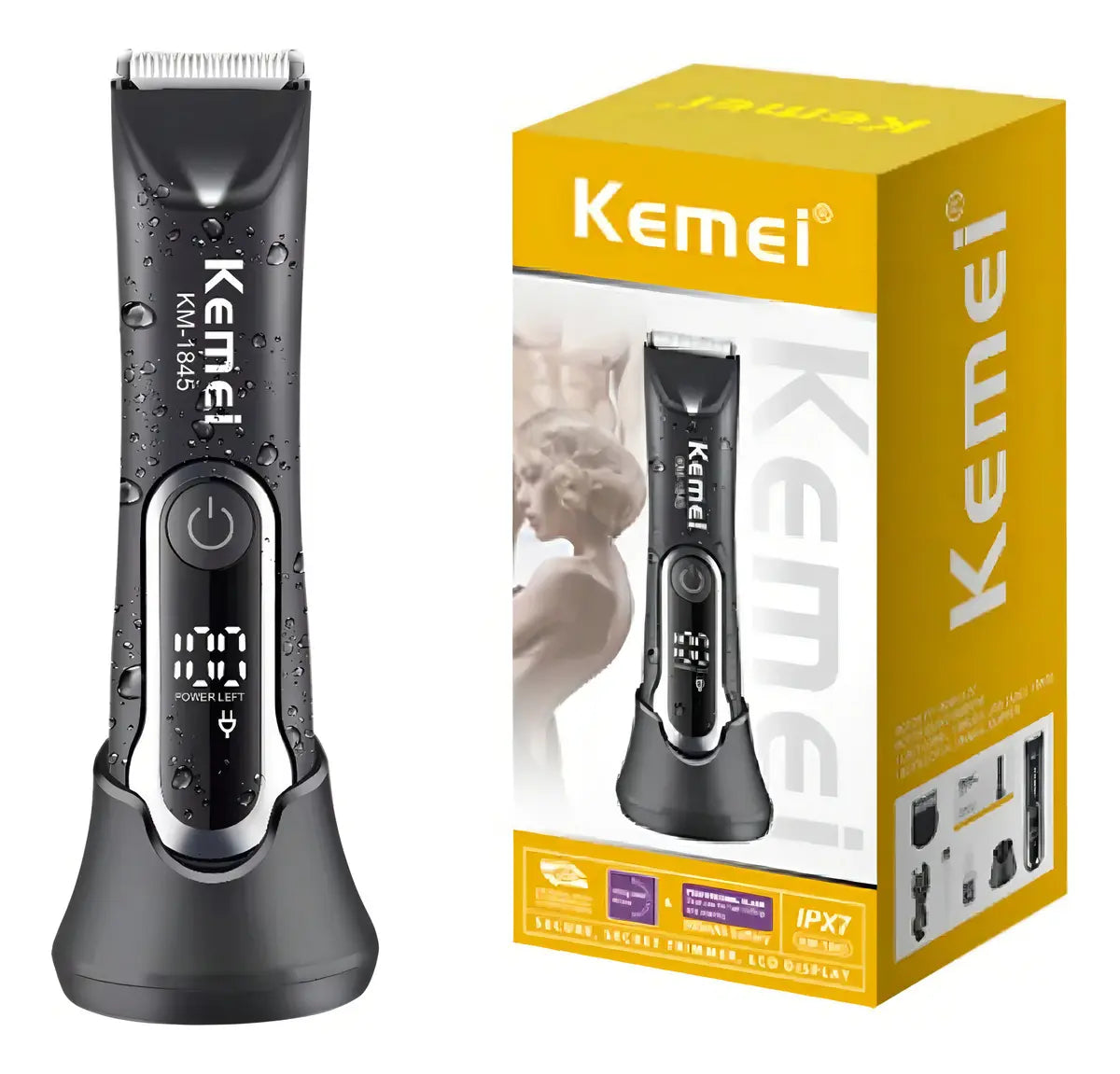 Afeitadora Intima Kemei Km-1845
