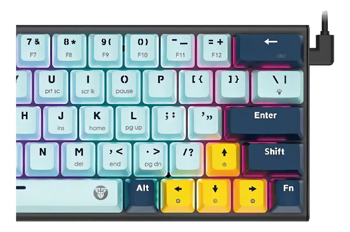 Teclado Mecánico Fantech MK874V2 Sky Blue
