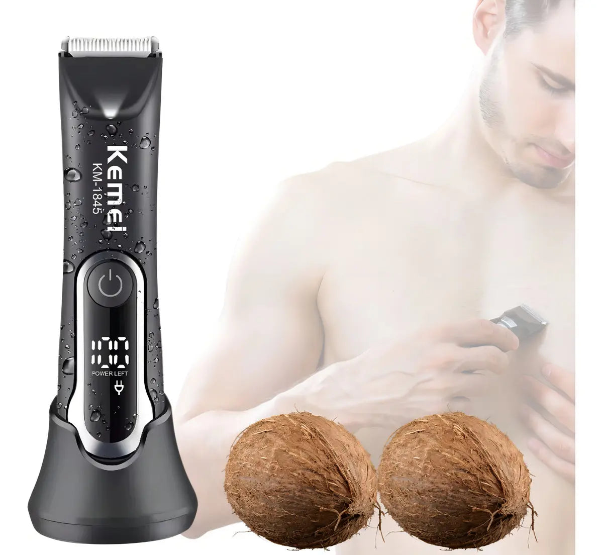 Afeitadora Intima Kemei Km-1845