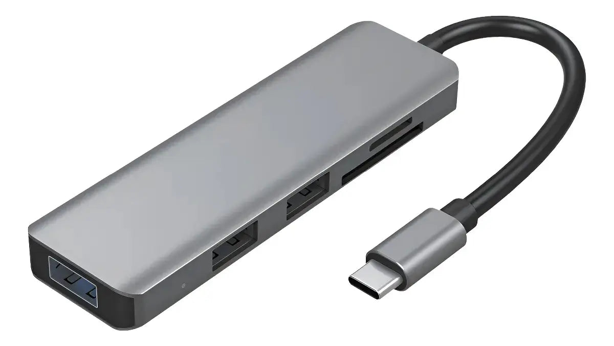 Adaptador HUB - Tipo C 5 En 1