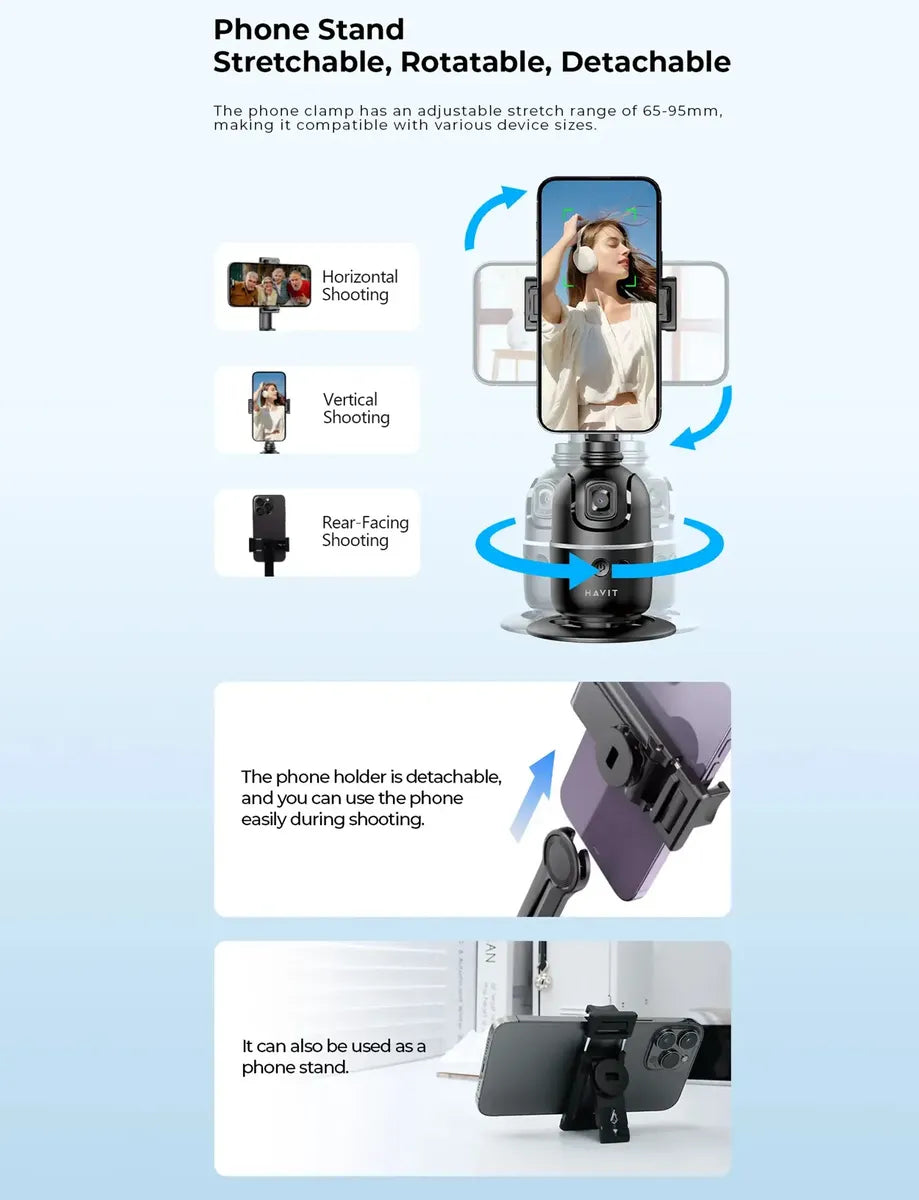 Soporte para Celular Con Seguimiento Facial / HAVIT ST7609
