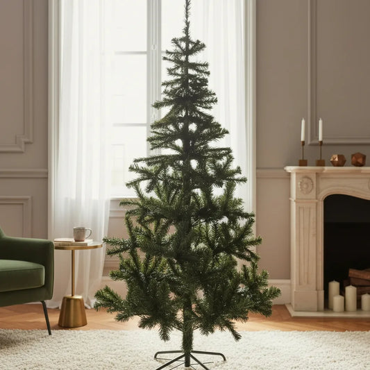 Árbol De Navidad Tradicional 120 Cm Verde - 90 Ramas Verde