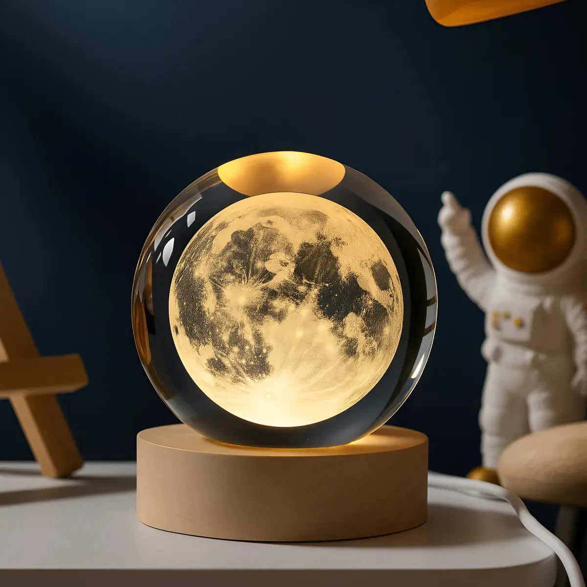 Lampara Veladora / Bola Cristal Luz Led