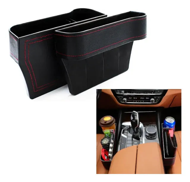 Par de organizadores Asiento Auto - Cuero PU