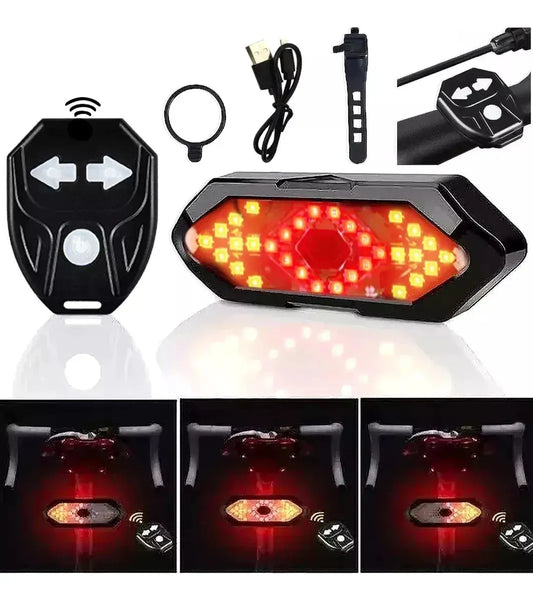 Luz Señalero Para Bicicleta con Control Remoto