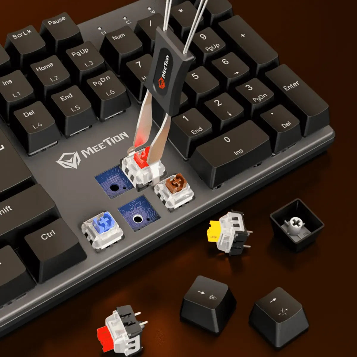 Teclado Mecánico Gamer Meetion