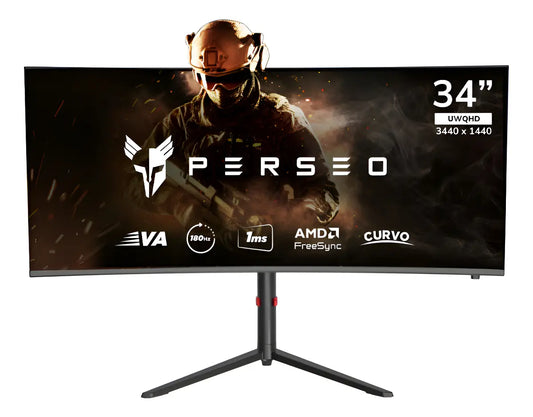 Monitor Gamer Curvo Perseo 34 180hz