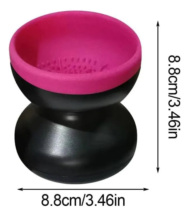 Limpiador De Brochas De Maquillaje Automático