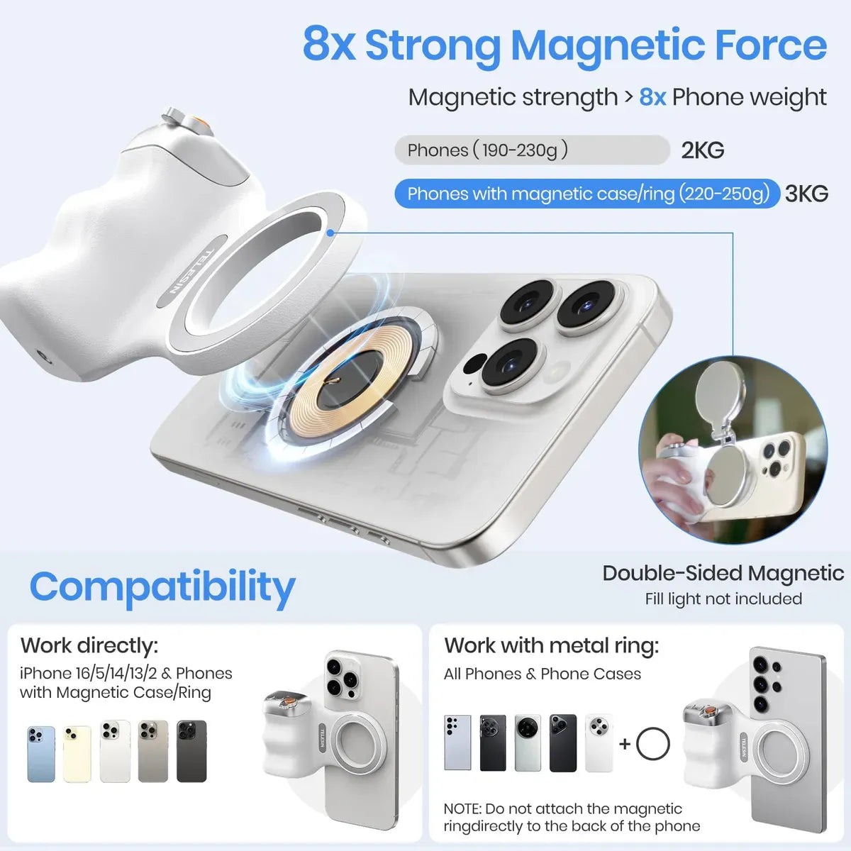 Empuñadura Para Fotos Control De Cámara Para Iphone Magsafe